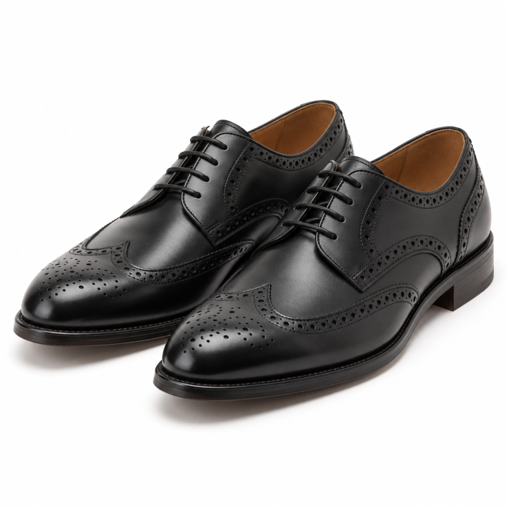 Design visualization of day brogues for a custom Highlandwear brief