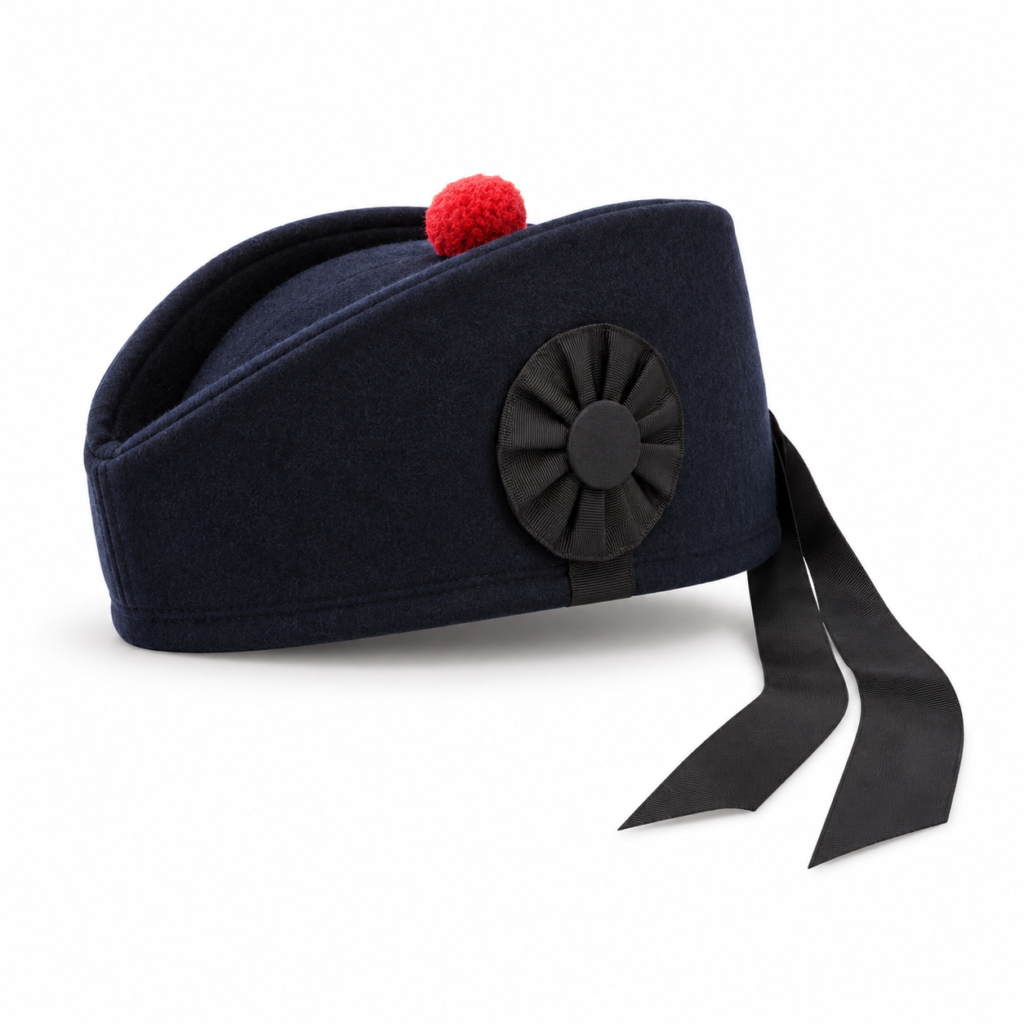 Design visualization of glengarry bonnet for a custom Highlandwear brief